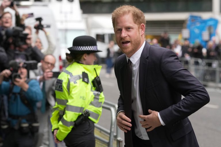 Prince Harry tells court tabloids hacked his voicemails and played ‘destructive role’