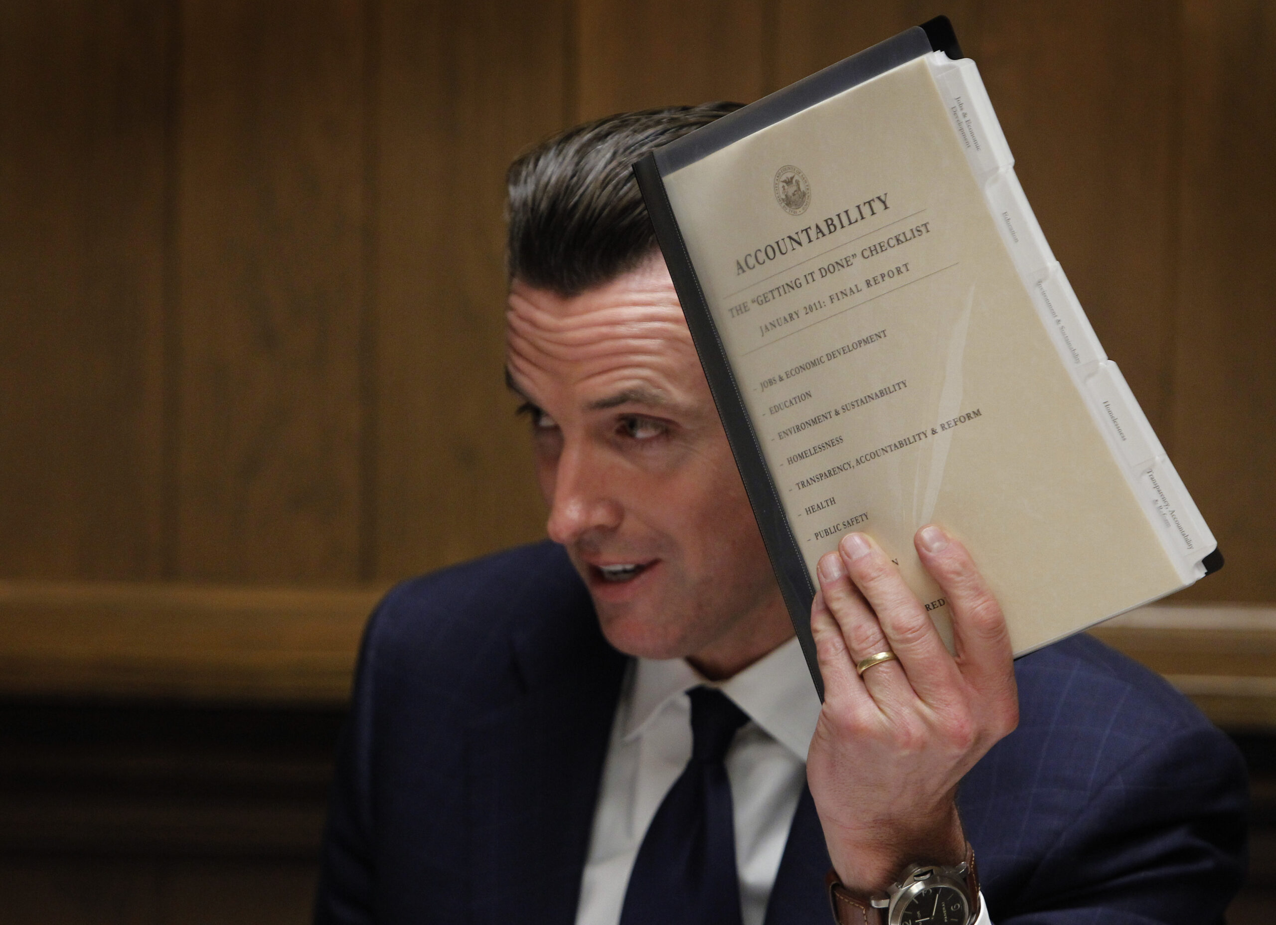 Make Gavin Newsom own his reparations committee report