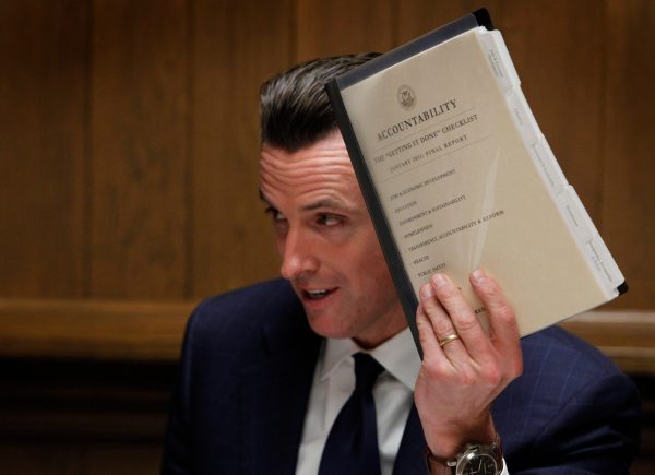 Make Gavin Newsom own his reparations committee report
