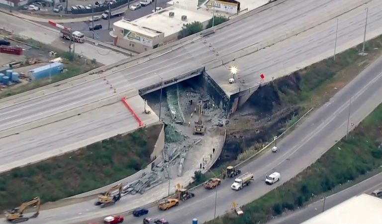 Philadelphia I-95 collapse: Truck that caused fire was carrying 8,500 gallons of gasoline