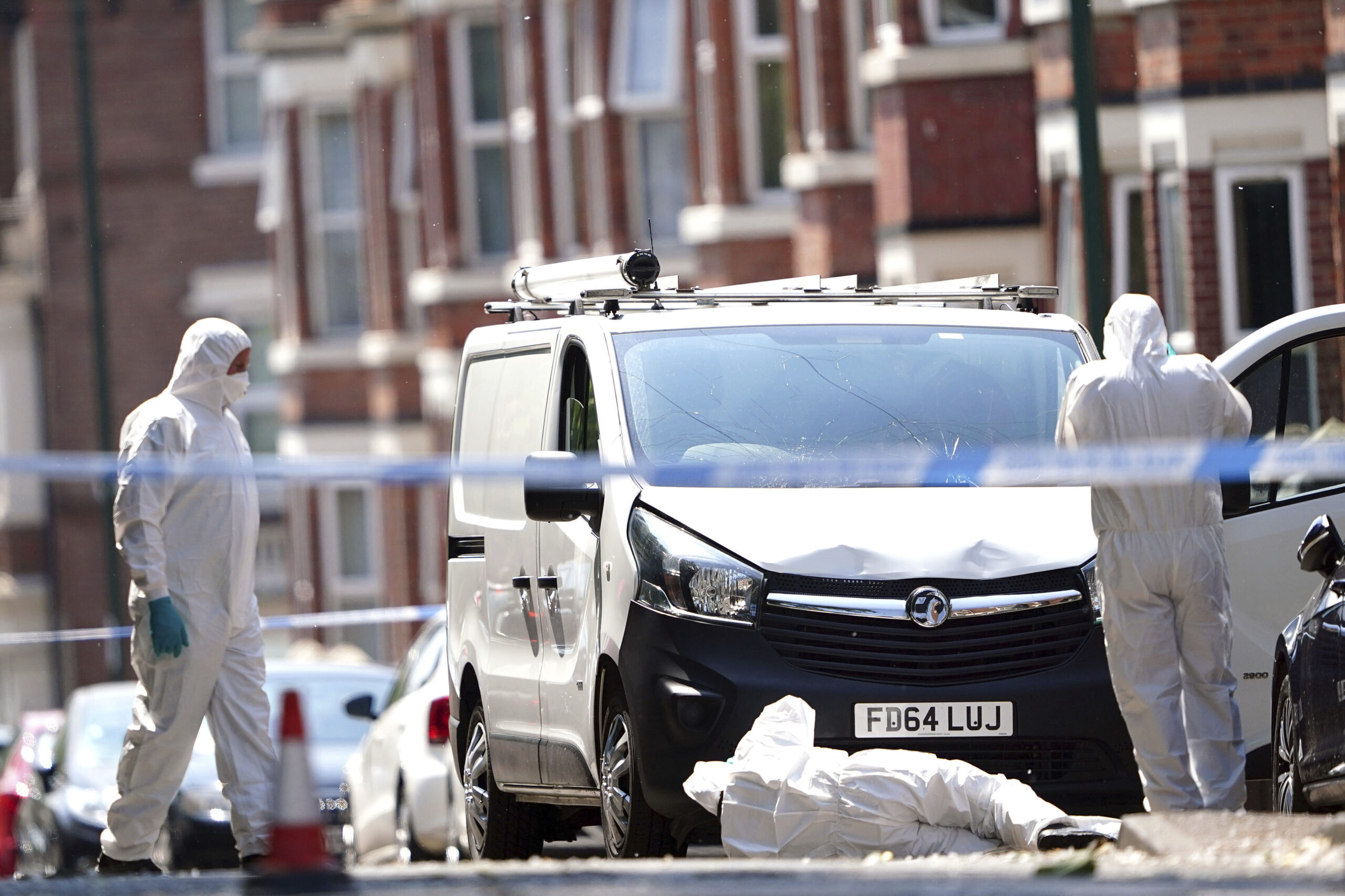 APTOPIX Britain Nottingham Incident