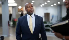 Tim Scott returns to Senate as GOP colleagues grapple with Trump’s primary lead