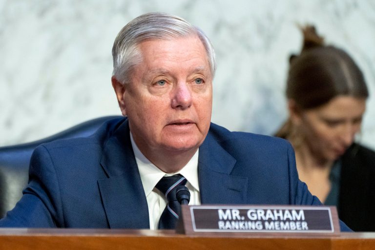 Lindsey Graham faces down torrent of boos at Trump rally in South Carolina