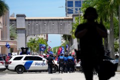 Donald Trump indicted: Former president surrenders at Miami courthouse surrounded by supporters