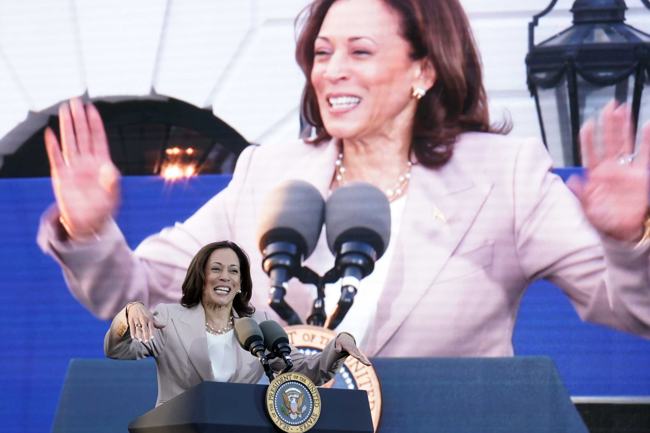Biden sticking with VP Harris: ‘The perfect choice’