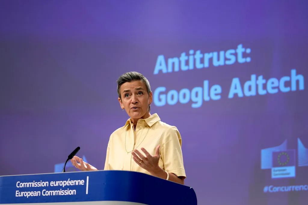 EU files antitrust complaint against Google over ad market dominance