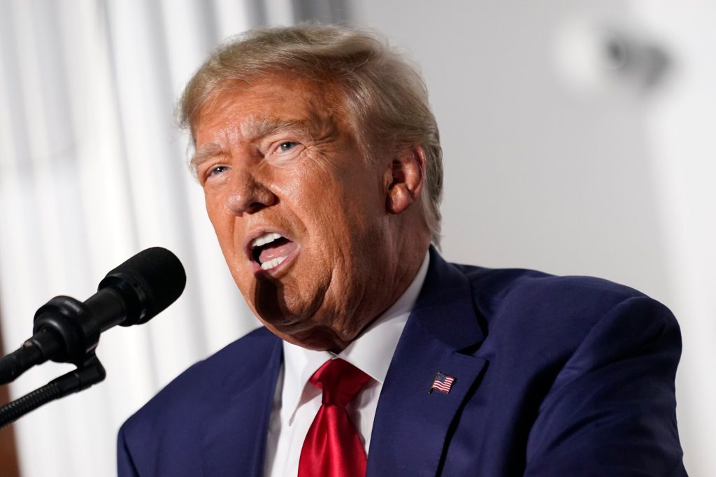 Trump says he kept classified document boxes because they contained ‘personal items’