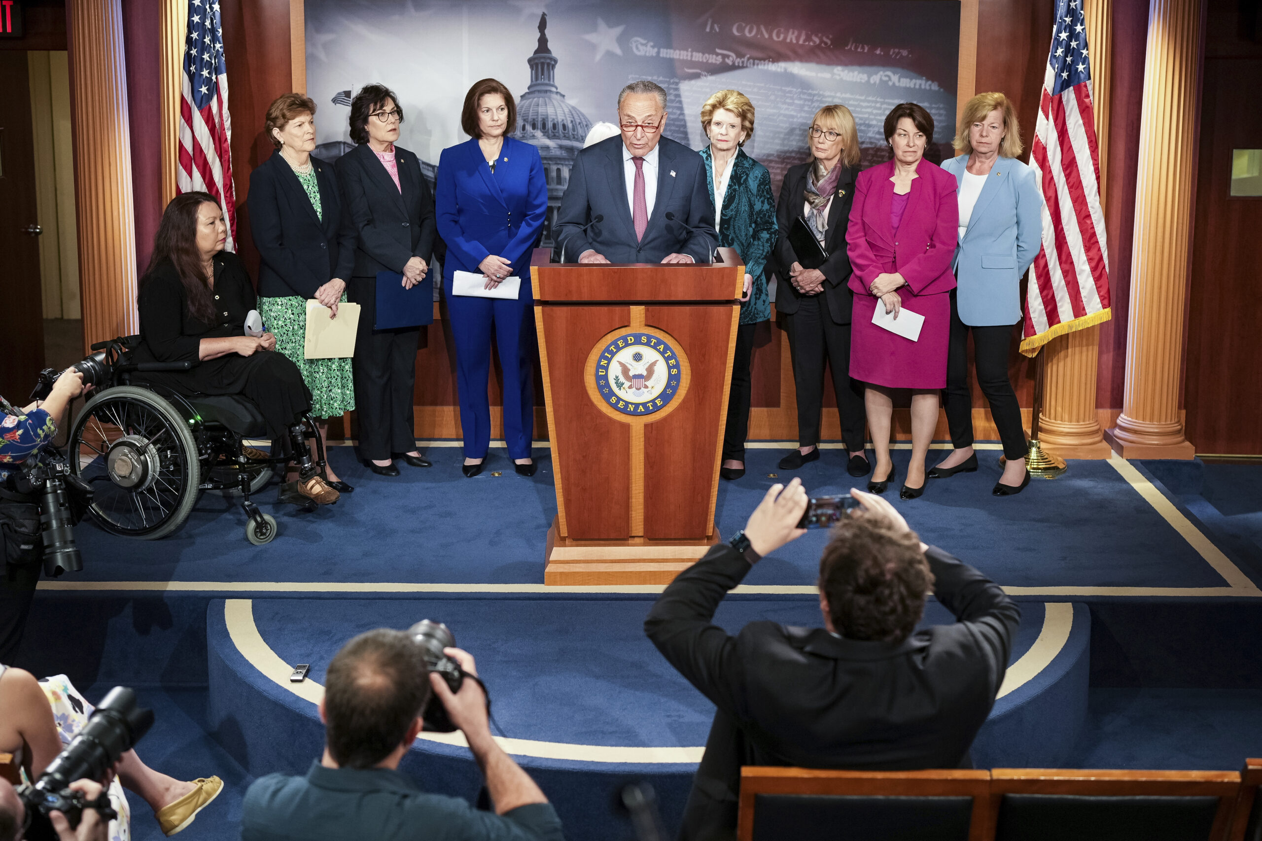 Senate Democrats push abortion messaging bills in preview of 2024 strategy