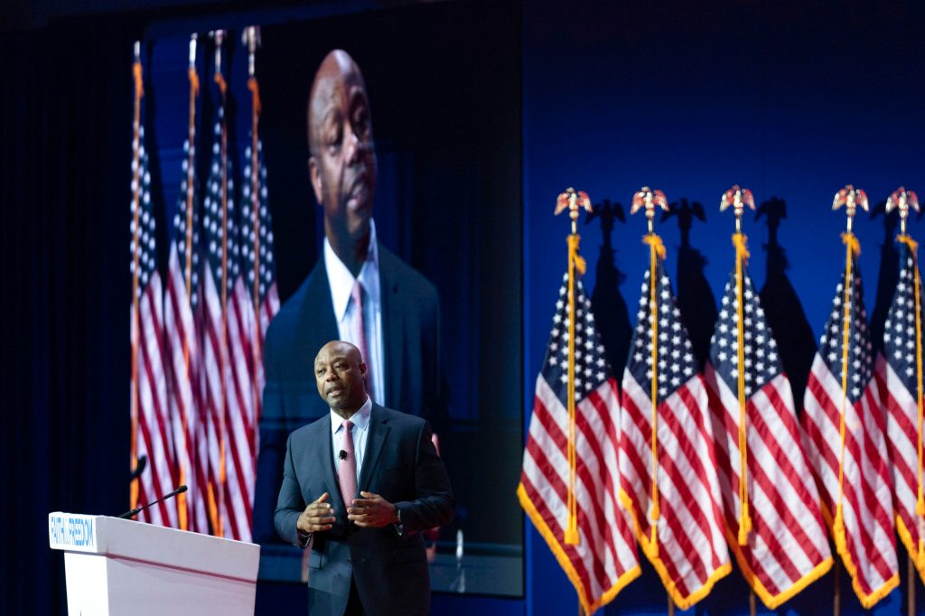 Tim Scott rails against The View for comments on his race