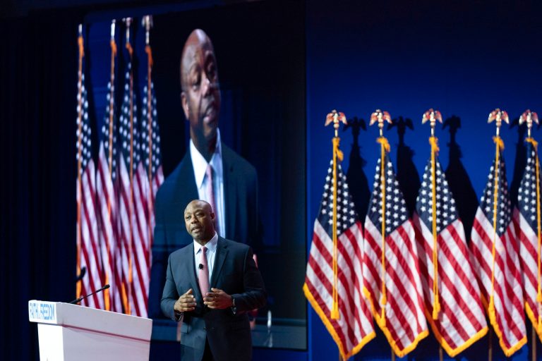 Tim Scott rails against The View for comments on his race