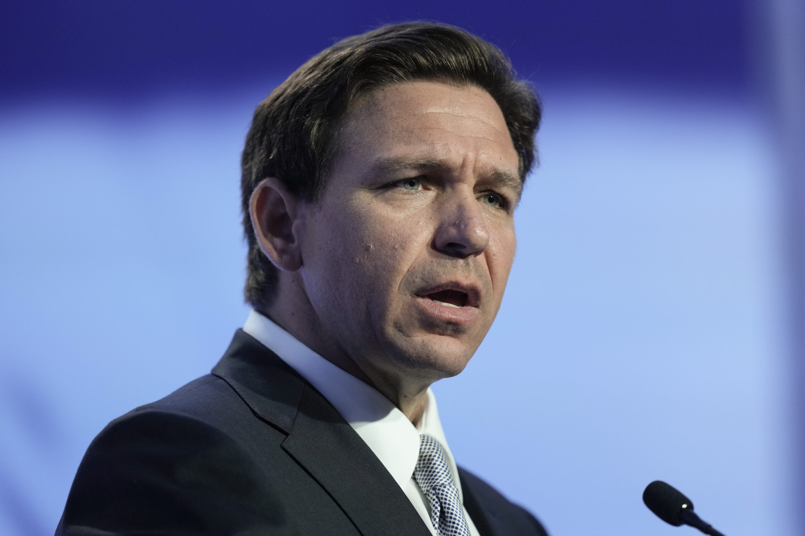 DeSantis says ‘woke ideology’ affects everything and he’s ‘the only guy’ fighting it
