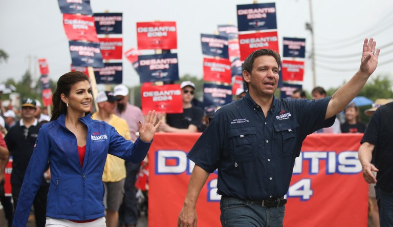 DeSantis says he’s playing the long game amid lackluster early polls