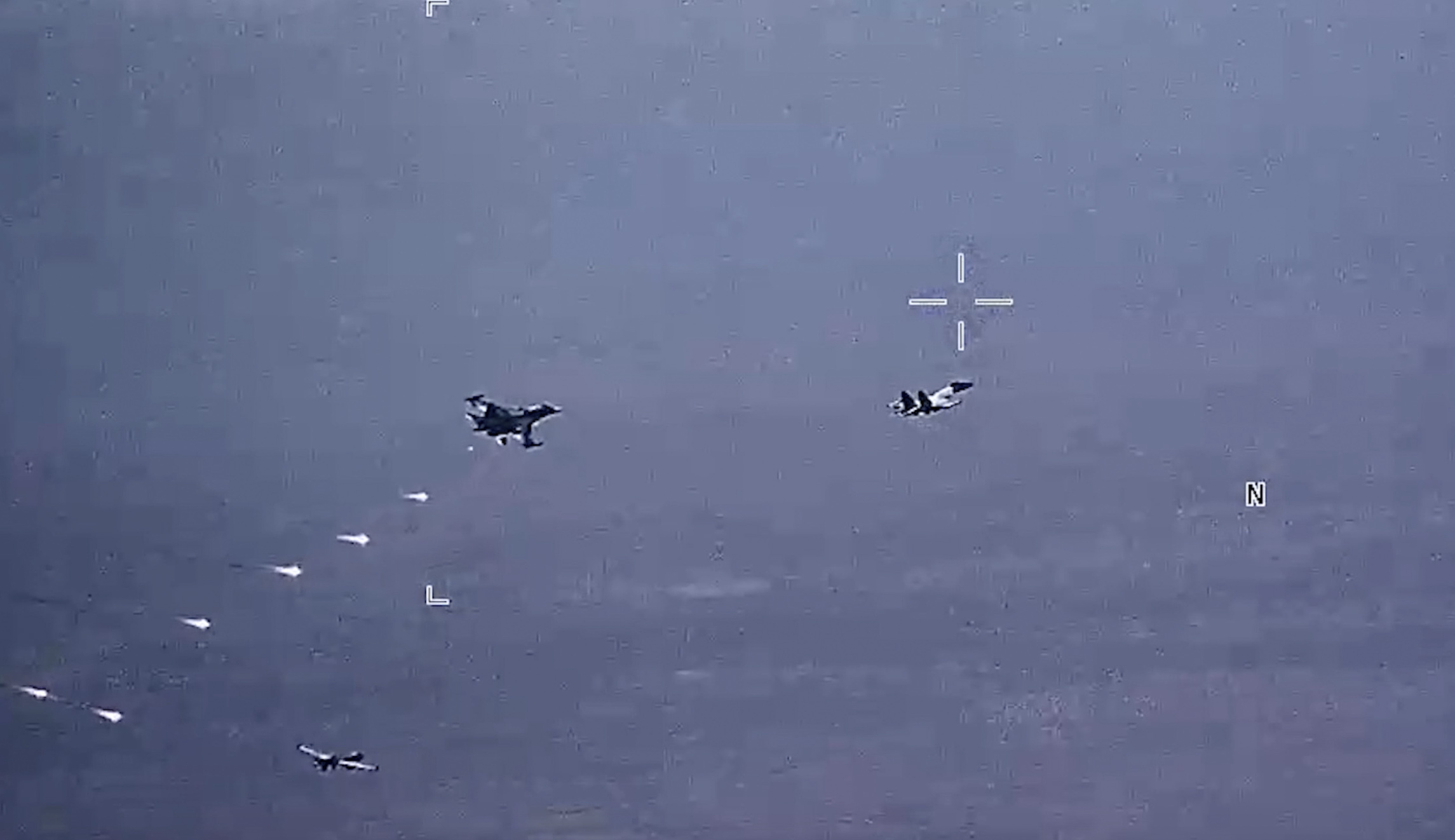 ISIS leader killed in airstrike by US drones that were harassed by Russian fighter jets