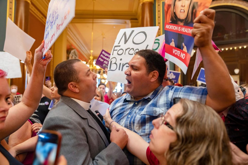 Iowa Republicans pass six-week abortion ban