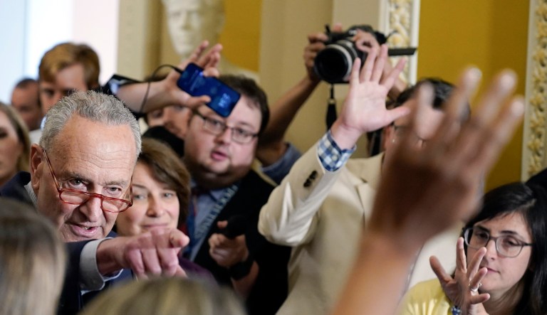 Time-crunched Senate races to pass defense bill before August recess