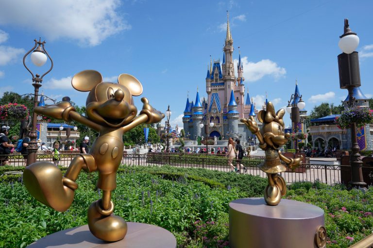 The Cinderella Castle is seen at the Magic Kingdom at Walt Disney World Friday, July 14, 2023, in Lake Buena Vista, Fla.