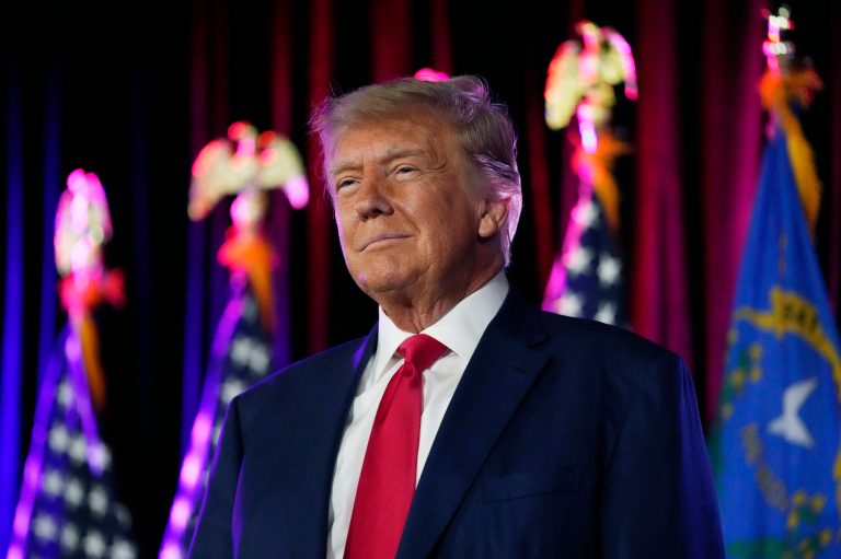 Donald Trump delivers final day one speech for Turning Point conference
