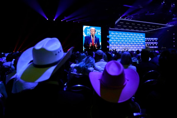 Trump gloats after winning Turning Point Action straw poll