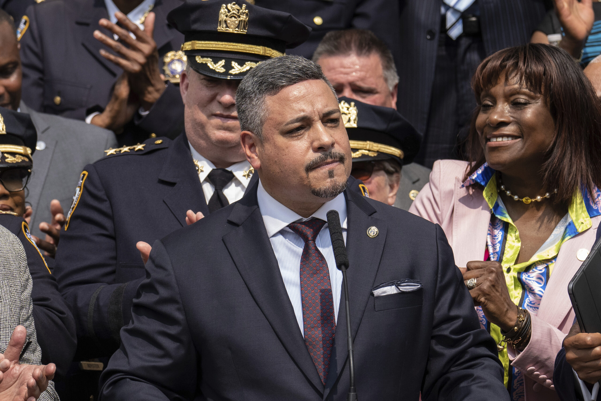 Eric Adams appoints new commissioner to take over New York Police Department