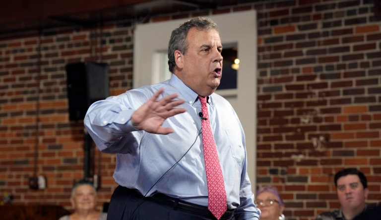 Former New Jersey Gov. Chris Christie.