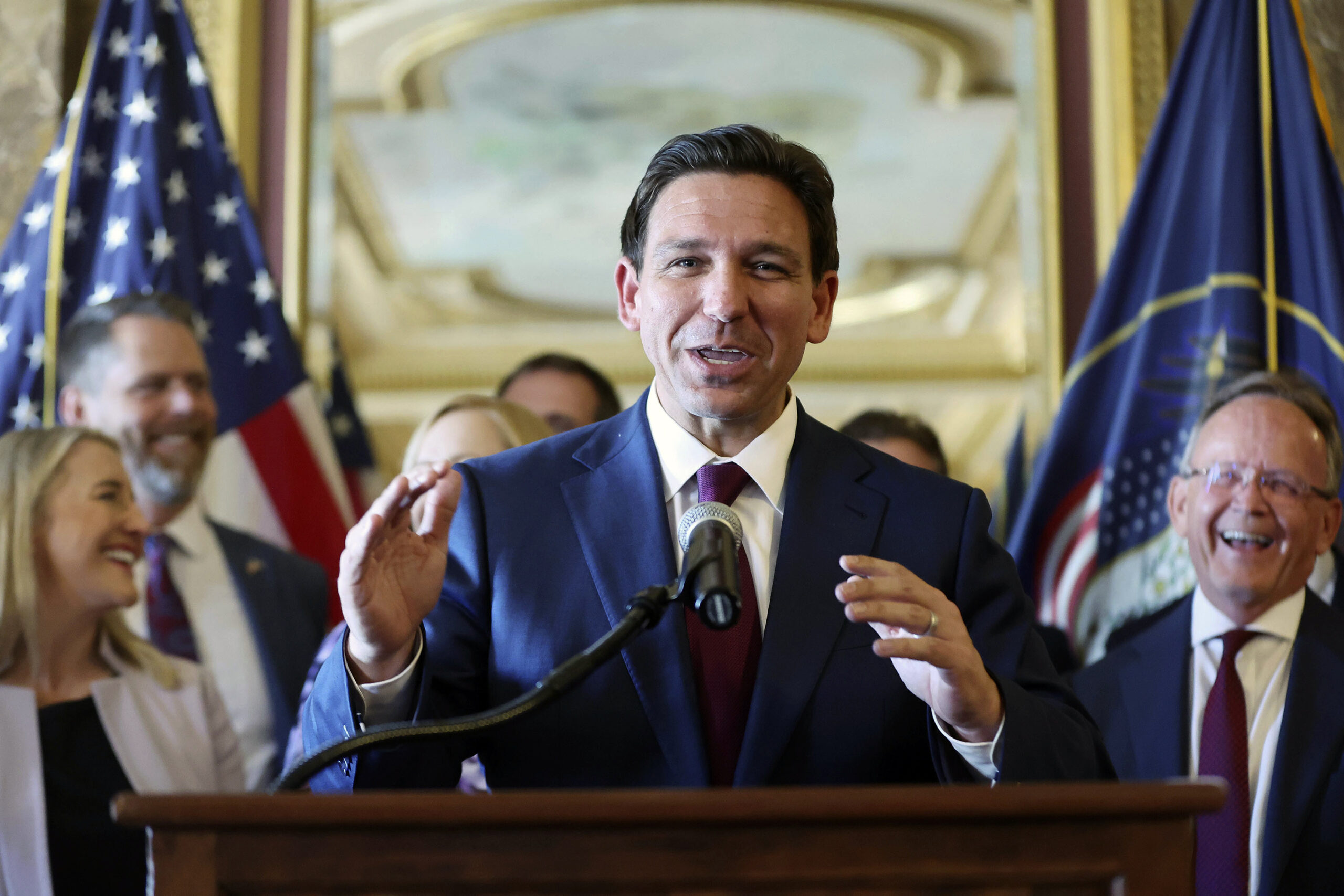 DeSantis team tries to regroup with donors in Utah amid campaign woes