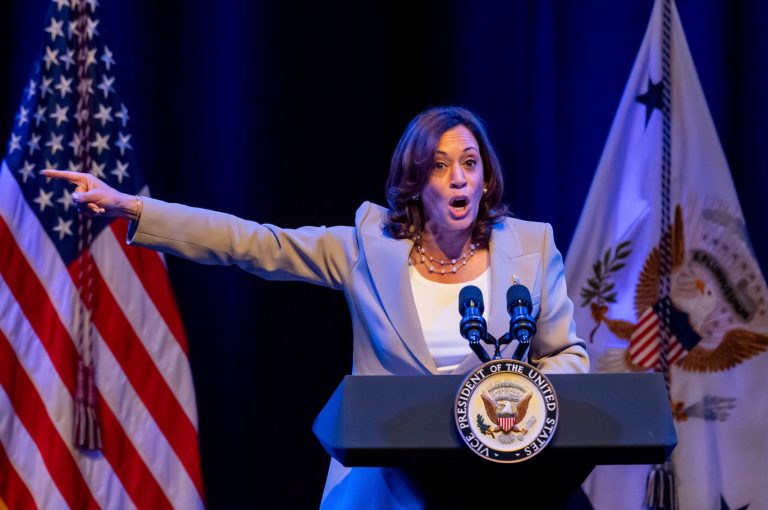 Kamala Harris dismisses GOP impeachment threats against Biden as ‘political games’