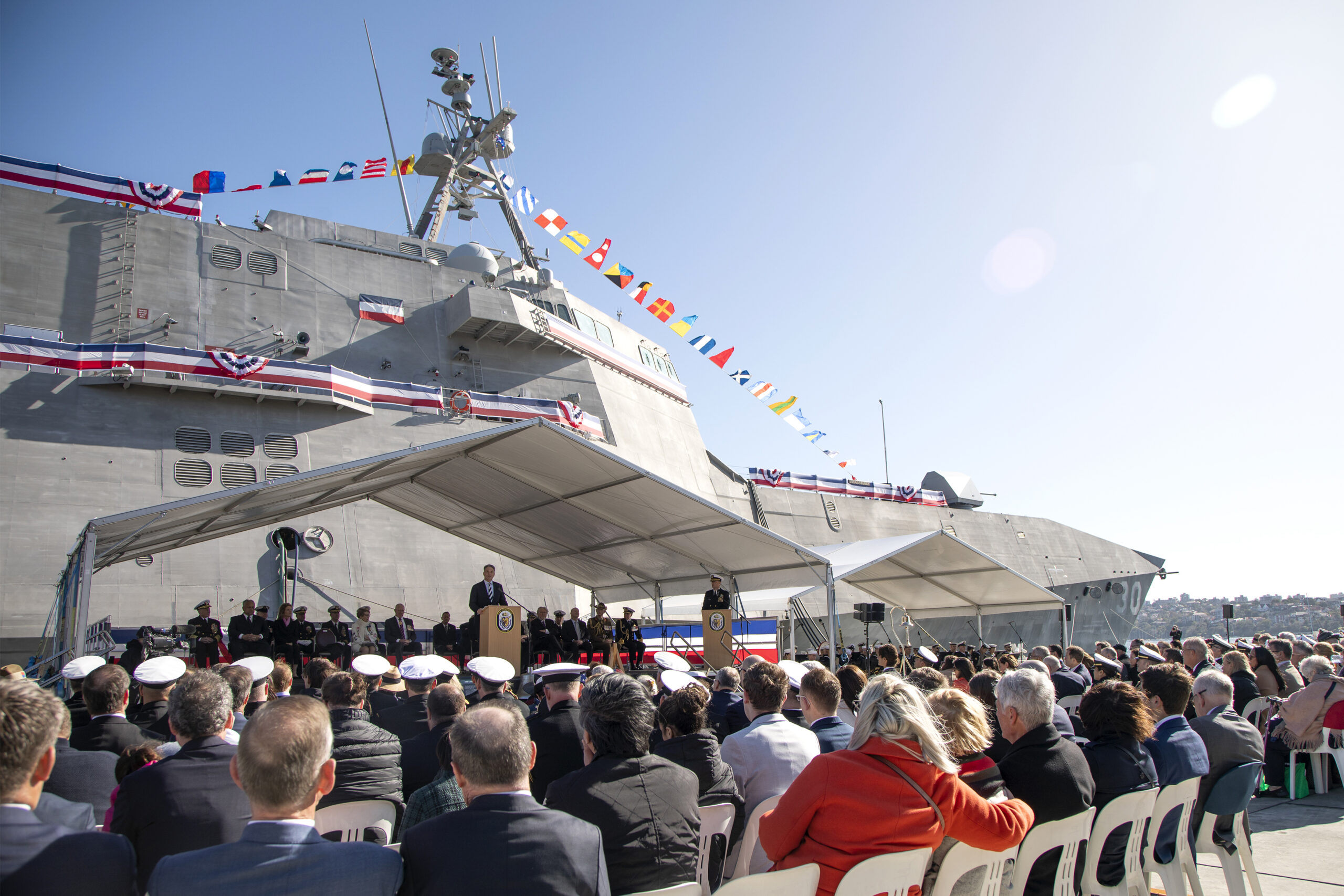 Australia US Ship