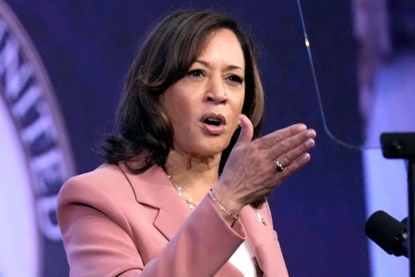 When challenged on her lies, Kamala Harris slinks away