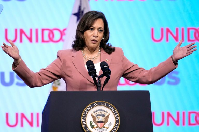 Harris in the campaign spotlight, despite Republican ‘President Kamala’ criticism