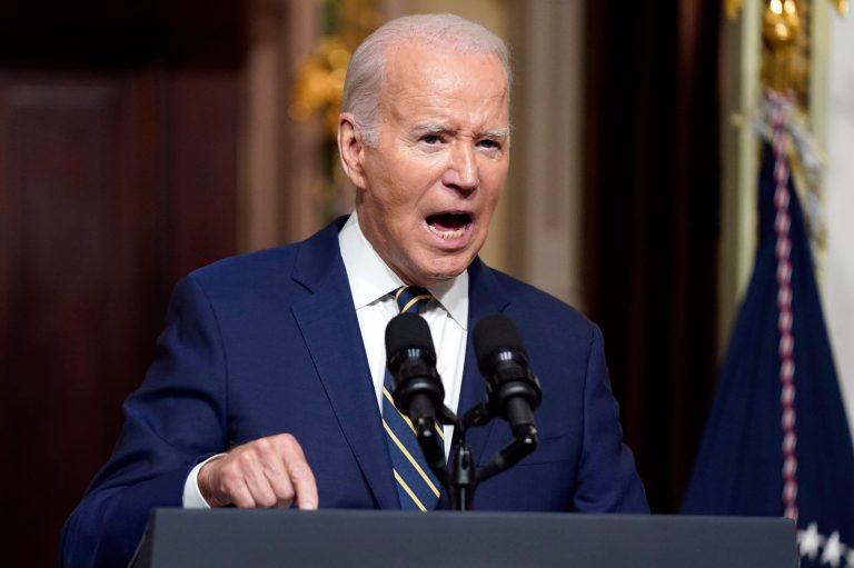 President Joe Biden delivered a pointed critique of attempts to 