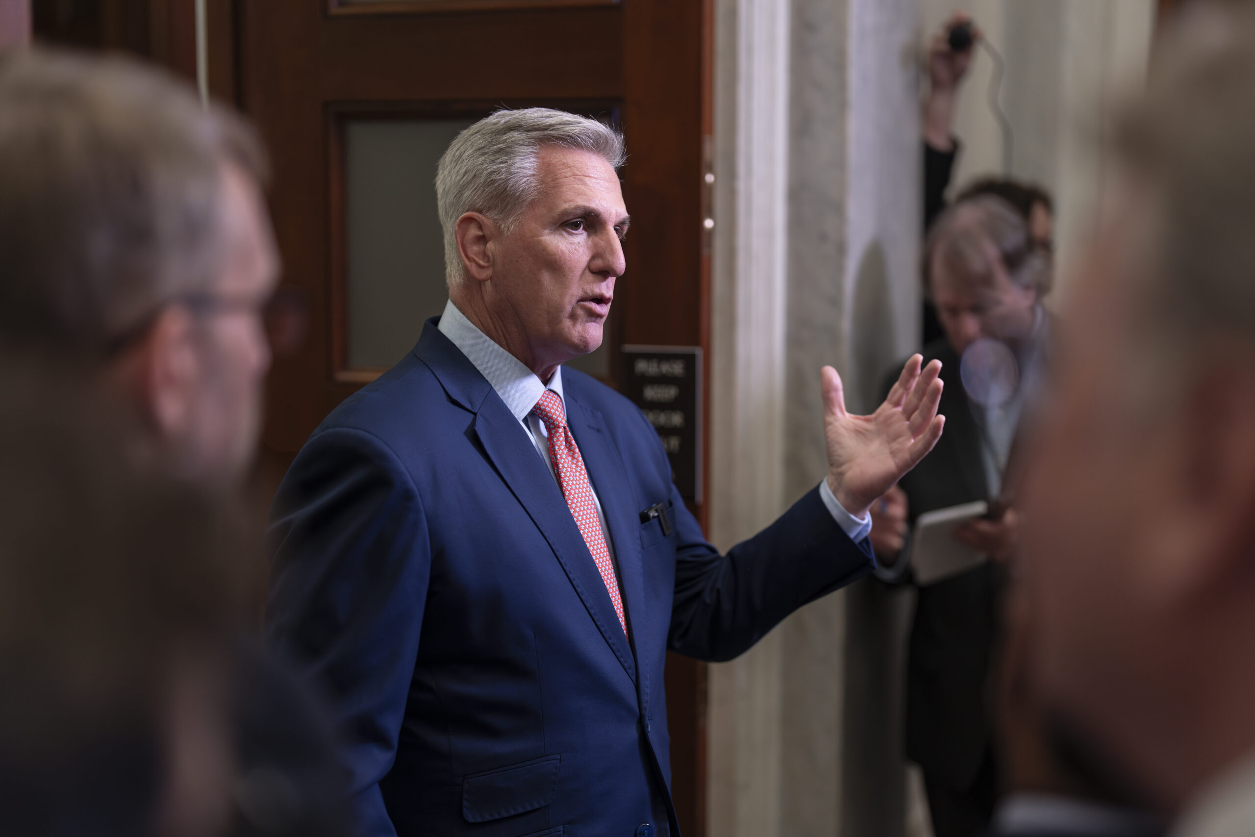 House overcomes first hurdle for military spending bill despite threats from hard-line conservatives