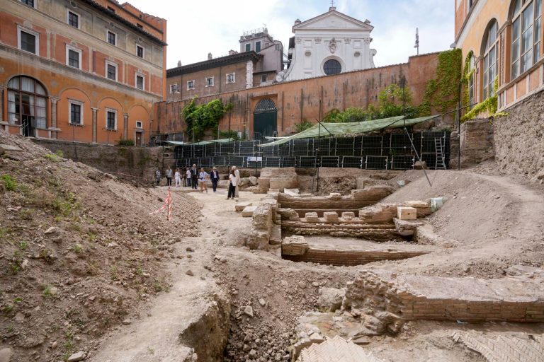 Emperor Nero’s theater unearthed steps from the Vatican