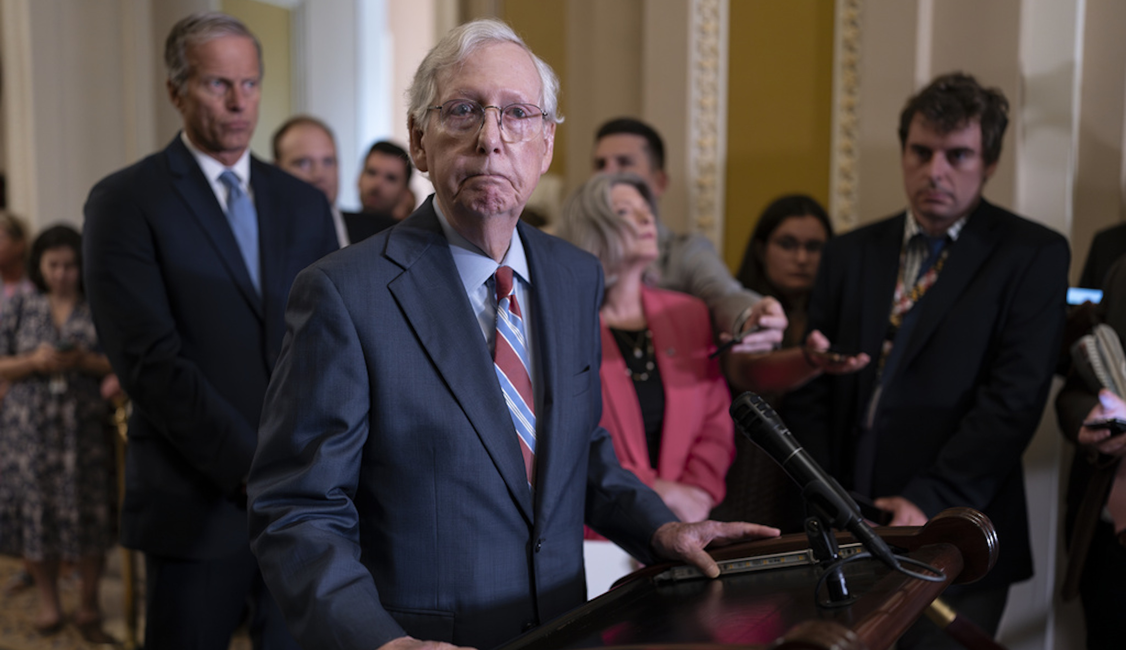 Senate Democrats say McConnell’s leadership future unclear in next Congress