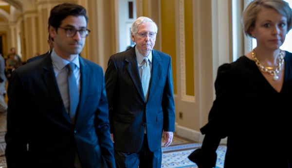 McConnell projects normalcy after freeze-up incident prompts health questions
