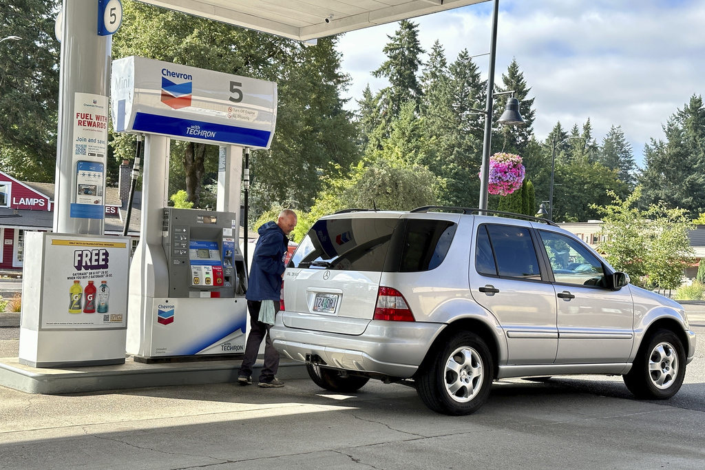 Gas prices hit second-highest August peak in over a decade