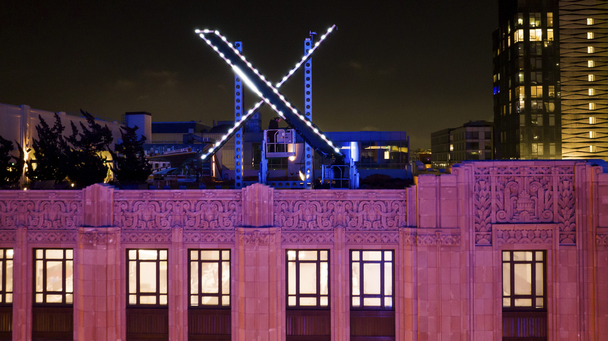 San Francisco investigating potential permit violation over Elon Musk’s ‘X’ logo atop HQ