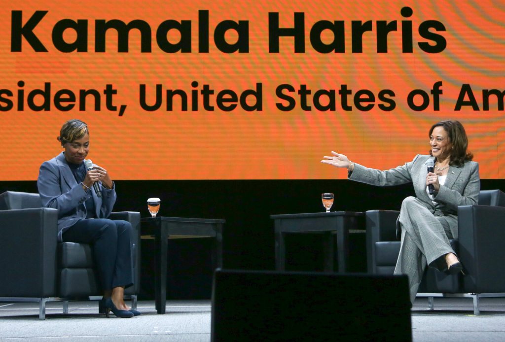 Kamala Harris insists she has ‘great approval ratings’