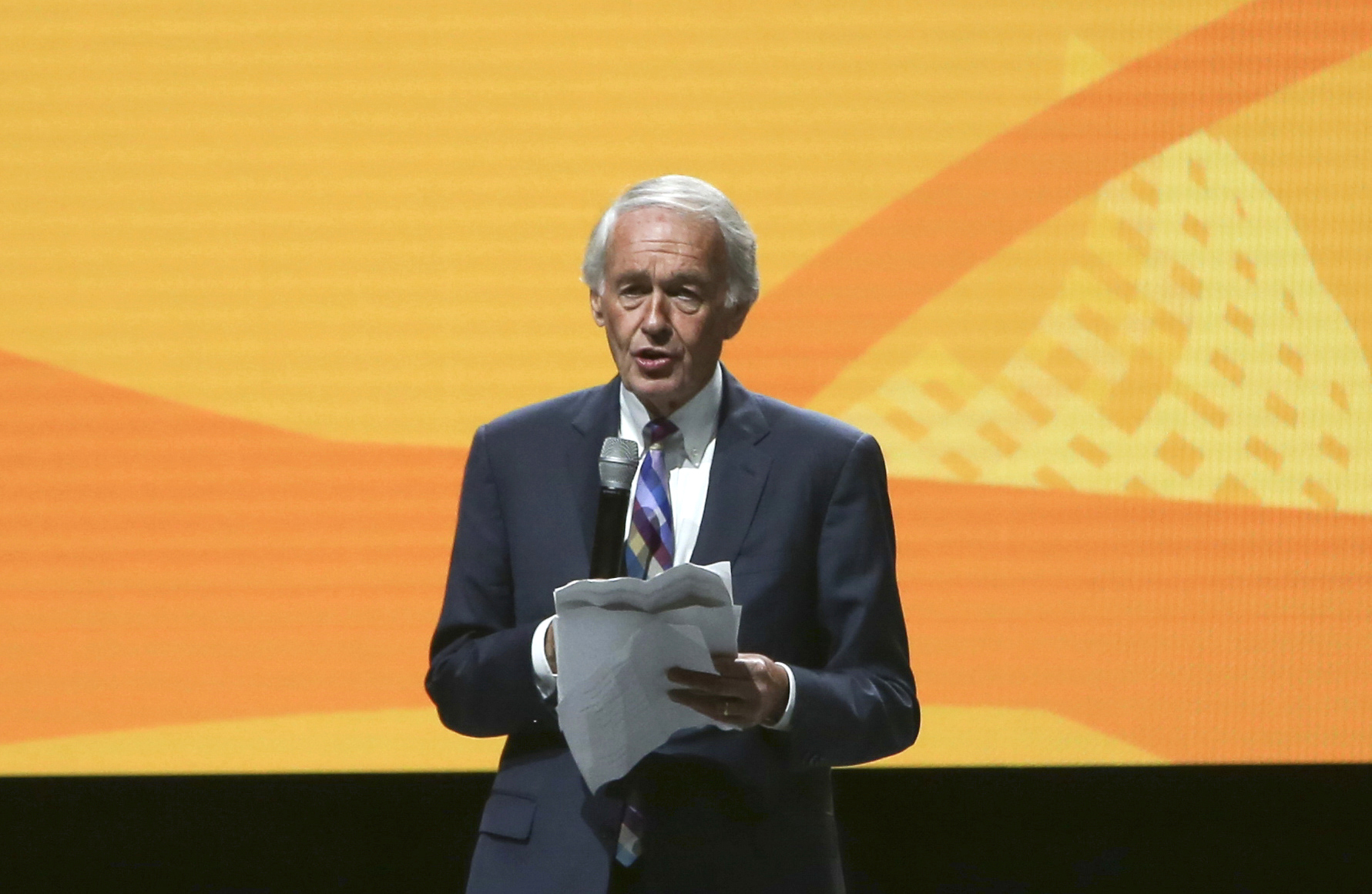 Sen. Ed Markey booed after calling for de-escalation at pro-Israel rally