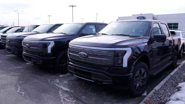 Ford slashes production of F-150 Lightning pickup, stymieing EV push