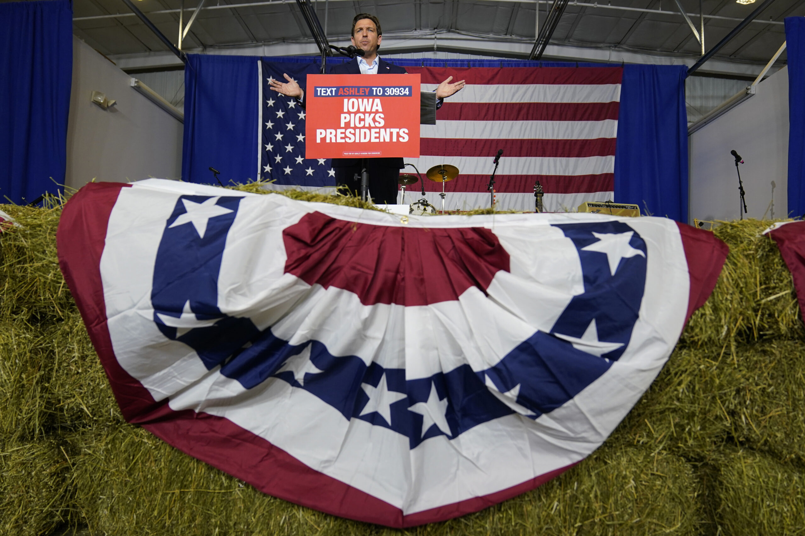 Trump and DeSantis battle expectations at the Iowa State Fair