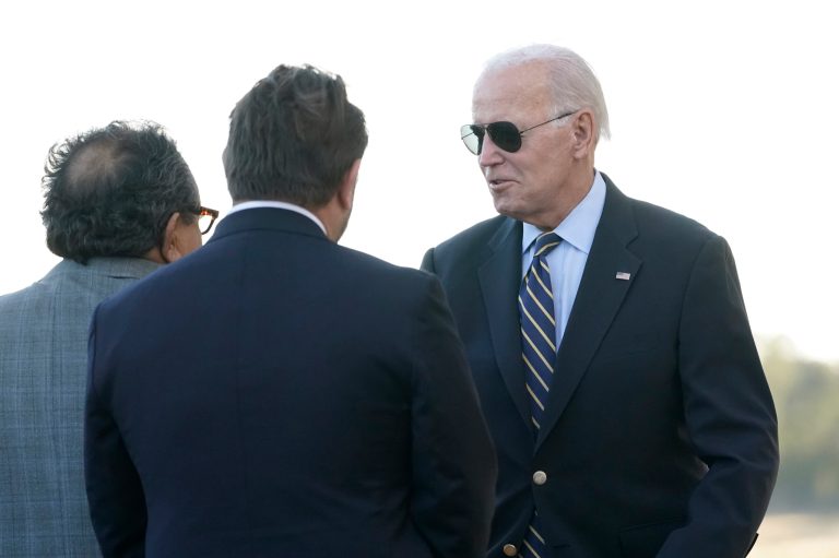 President Joe Biden will sit for a climate change-focused interview with The Weather Channel Tuesday afternoon.