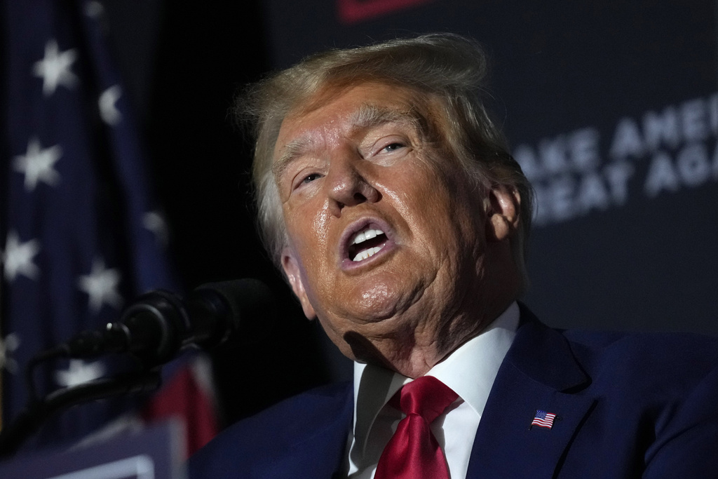 Republican presidential candidates gather outside Trump’s shadow in Georgia