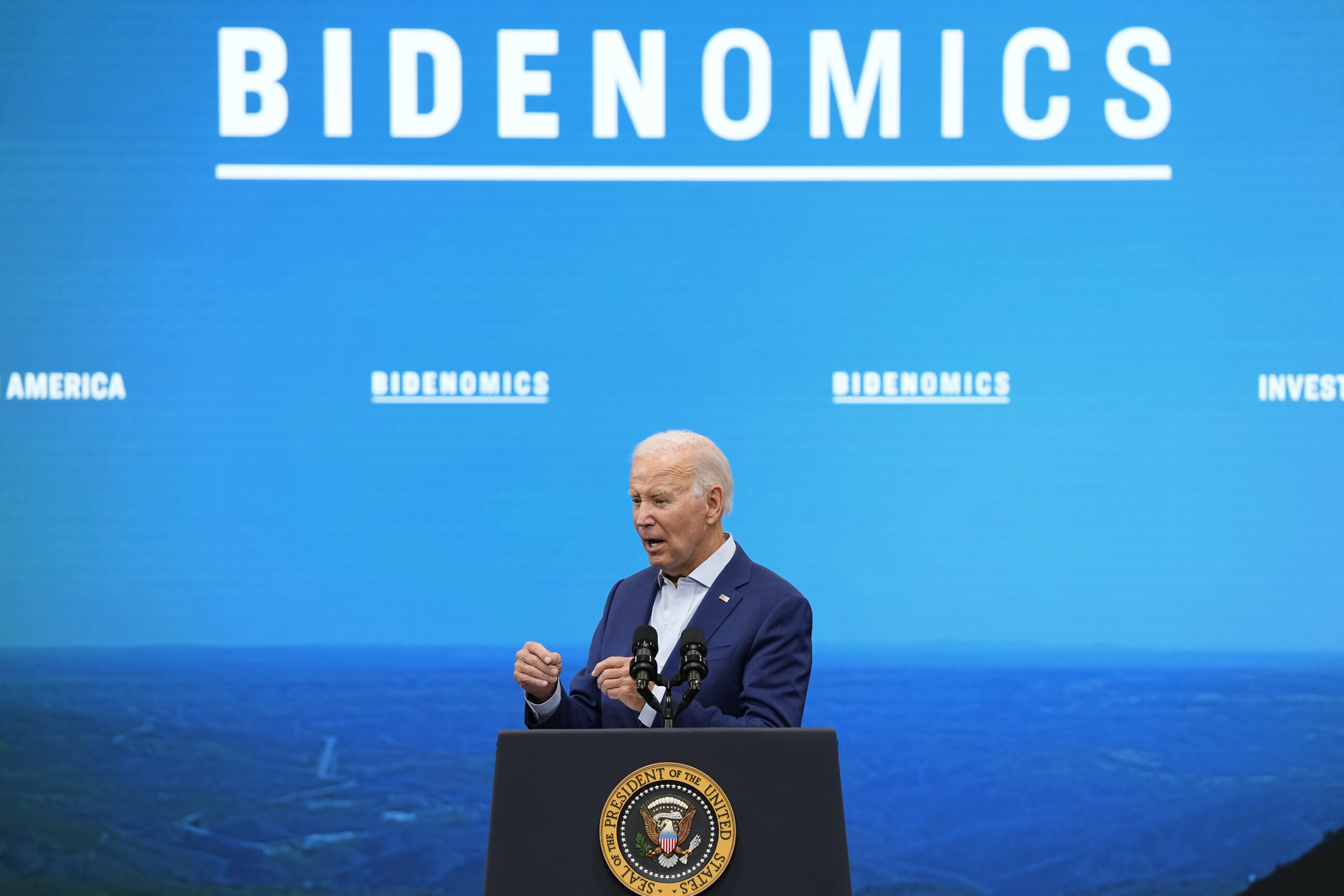 Biden defends ‘Bidenomics’ after inflation ticks up in July