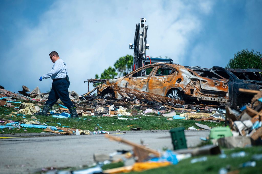Footage of house explosion that killed five, including child, released