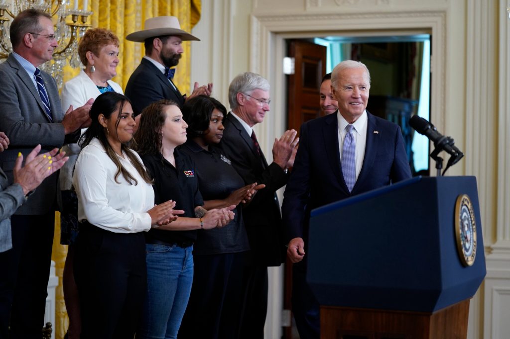 Biden hits back at critics who say US in decline