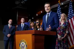 Republican debate: Matt Gaetz clears the air on spin room access for Trump team