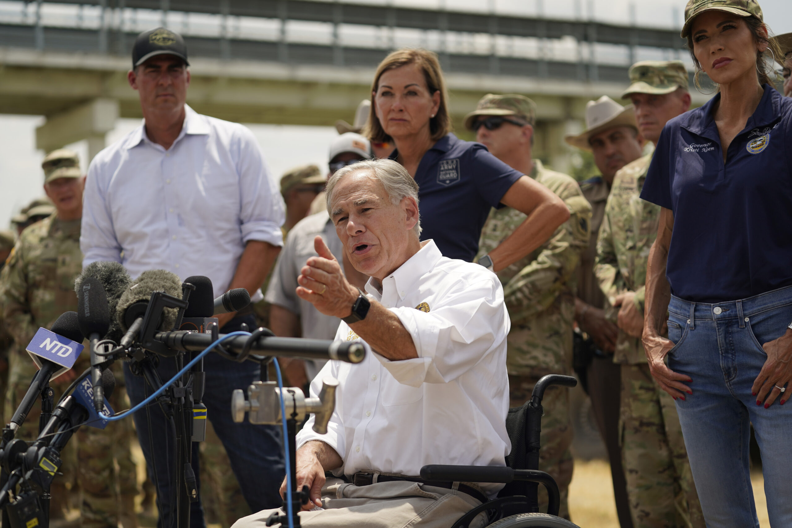 Greg Abbott sends in Texas National Guard to assist with ‘invasion’ at border