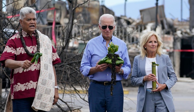 McCarthy ramps up pressure on Biden over Maui wildfire response