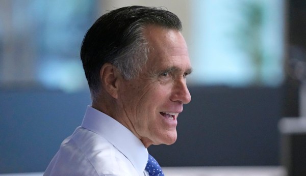 Mitt Romney coy on 2024 plans as rivals eye his seat