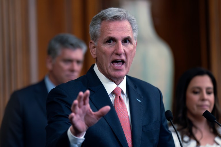 McCarthy defends short-term spending stance, hits Senate GOP for wanting to spend more